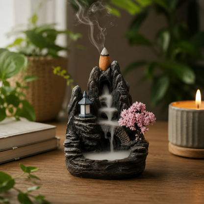 Cascada de Humo Zen | Incienso Reflujo